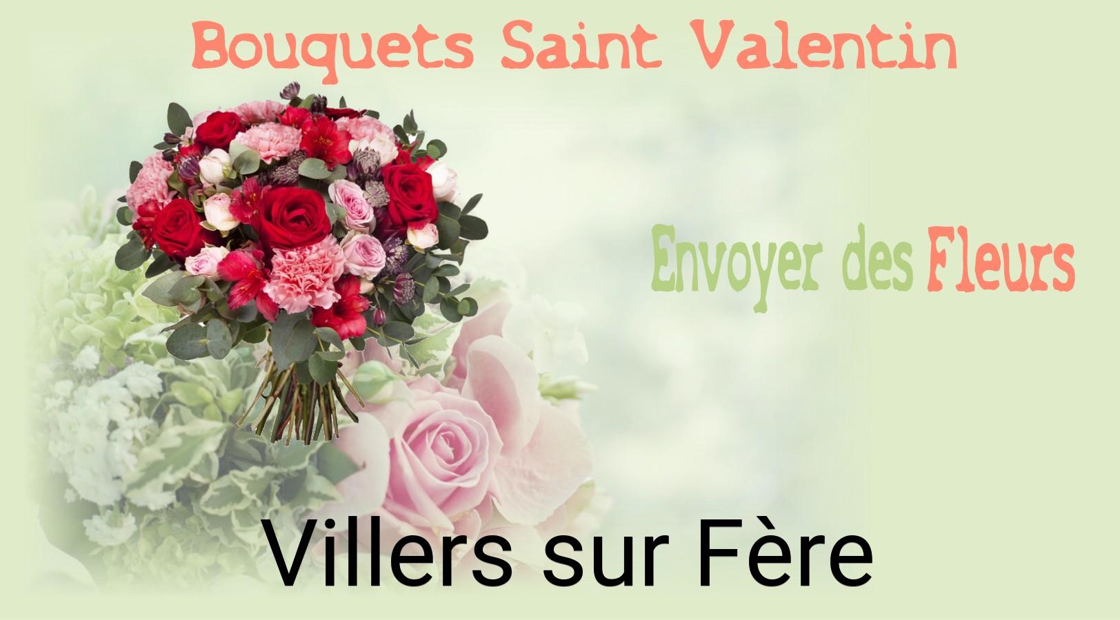 Roses de Saint-Valentin livrées à Villers-sur-Fère